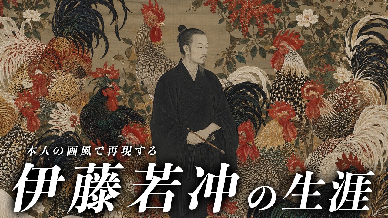 伊藤若冲の動画サムネイル